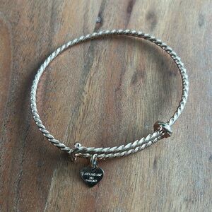 Authentic rose gold Alex and Ani bracelet